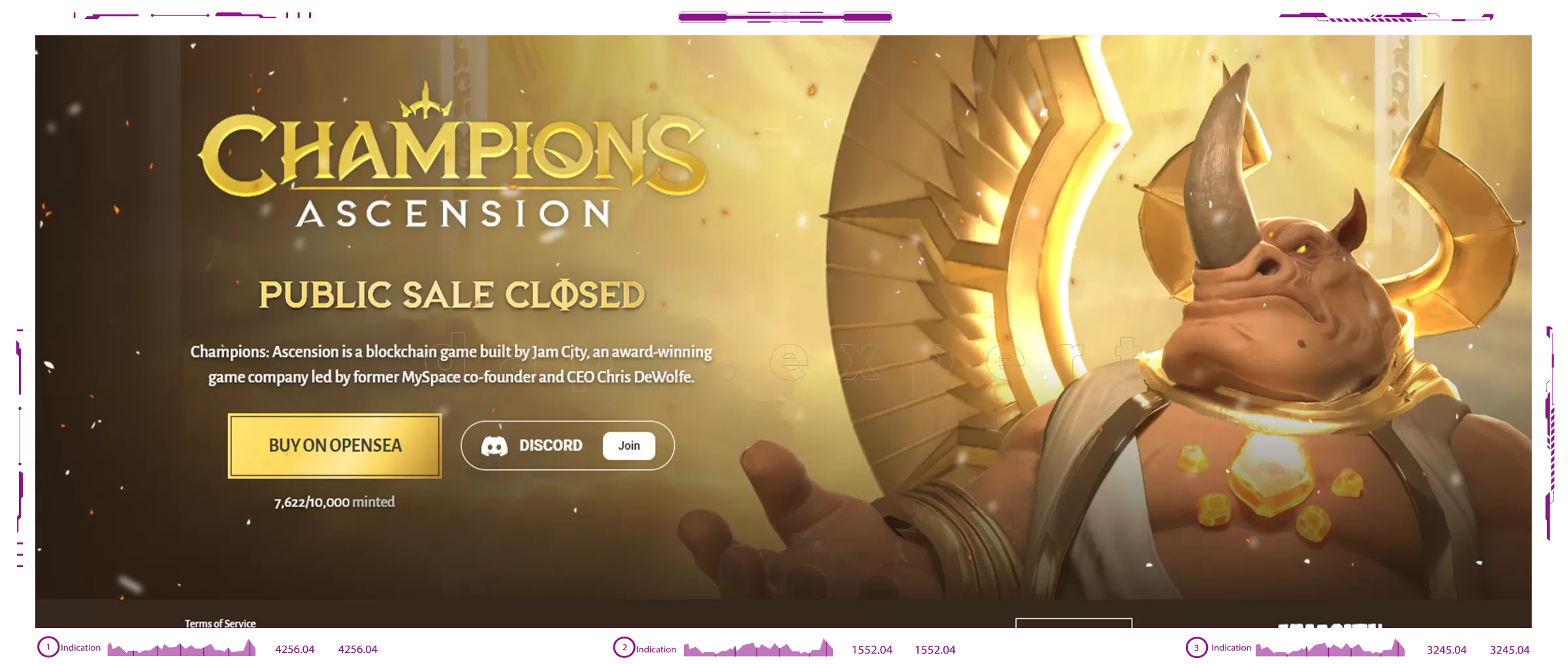 Champions: Ascension dapps