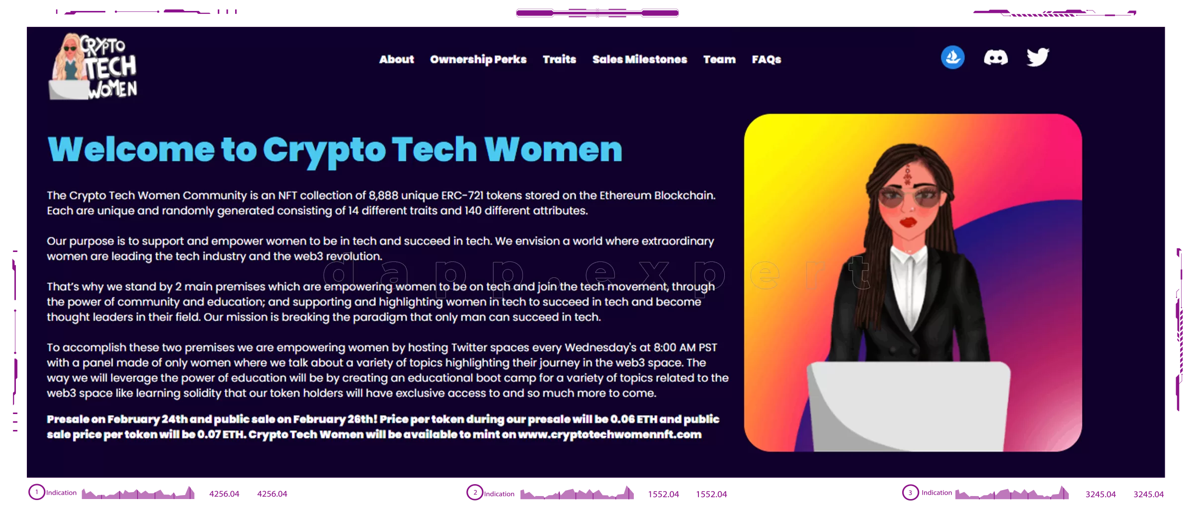 Dapp Crypto Tech Women