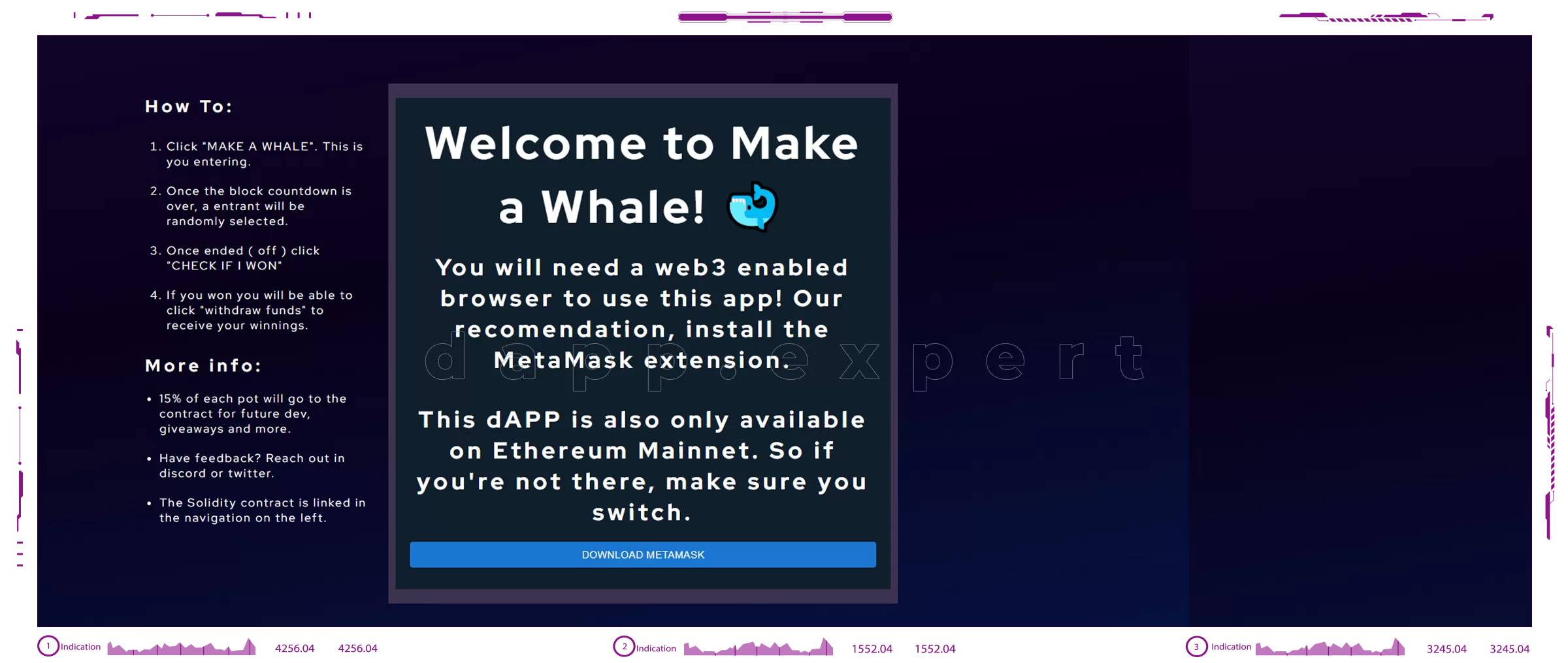 Dapp Make a Whale