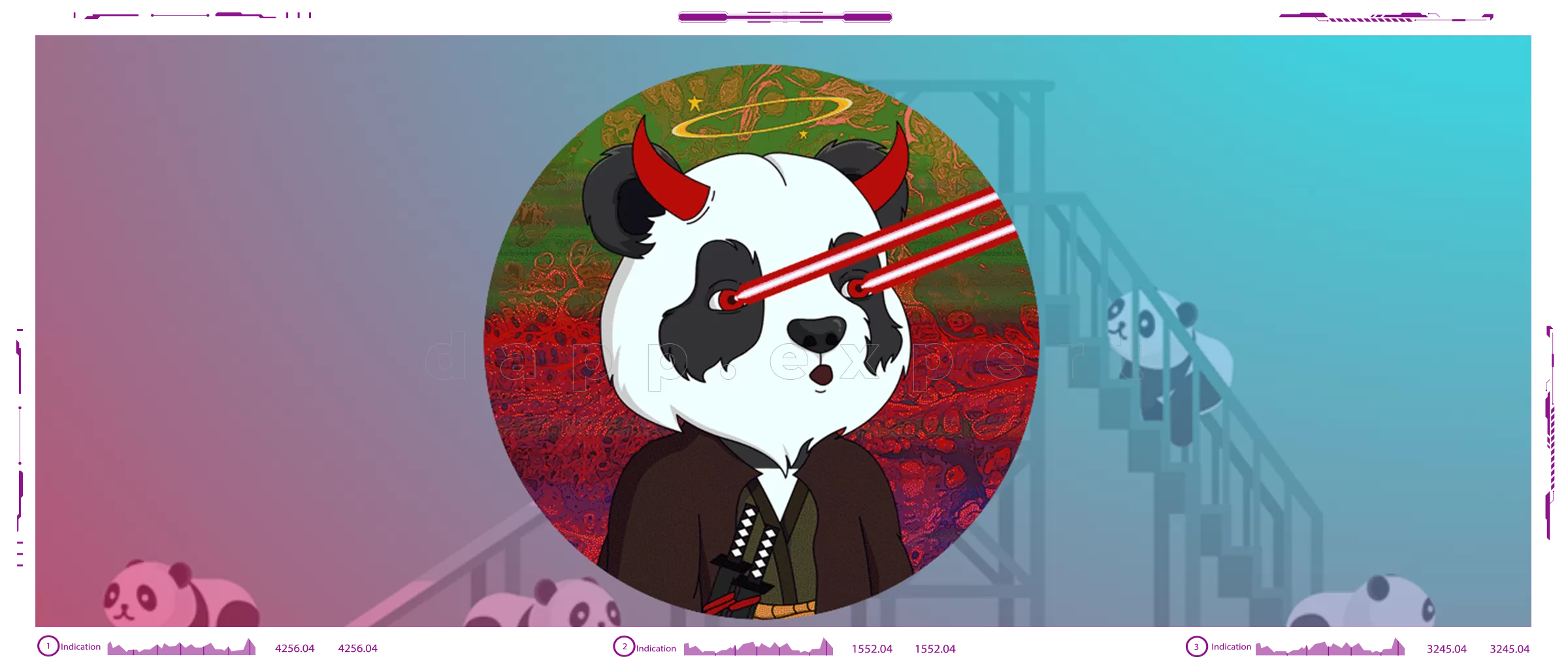 Dapp Pampered Pandas