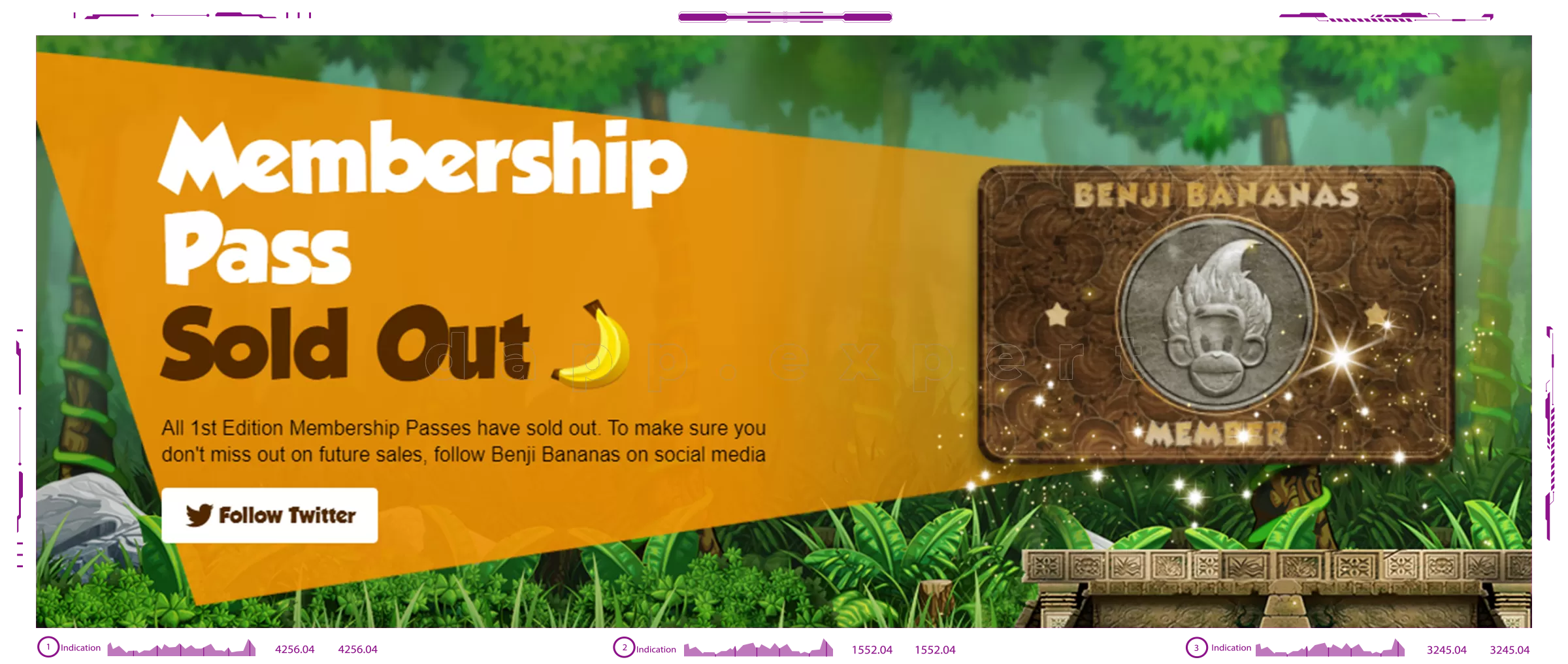 Benji Bananas: Membership Pass - играйте и получайте бонусы | DAPP.EXPERT