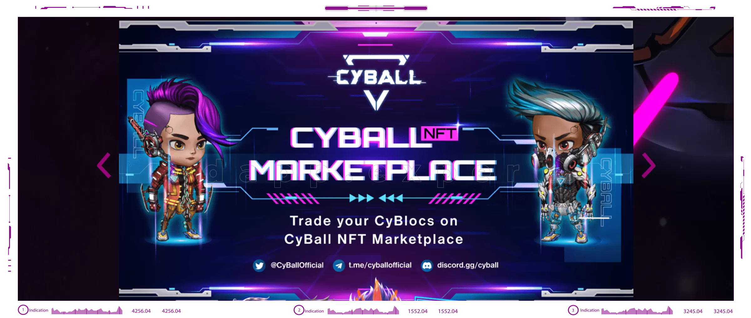 CyBall dapps