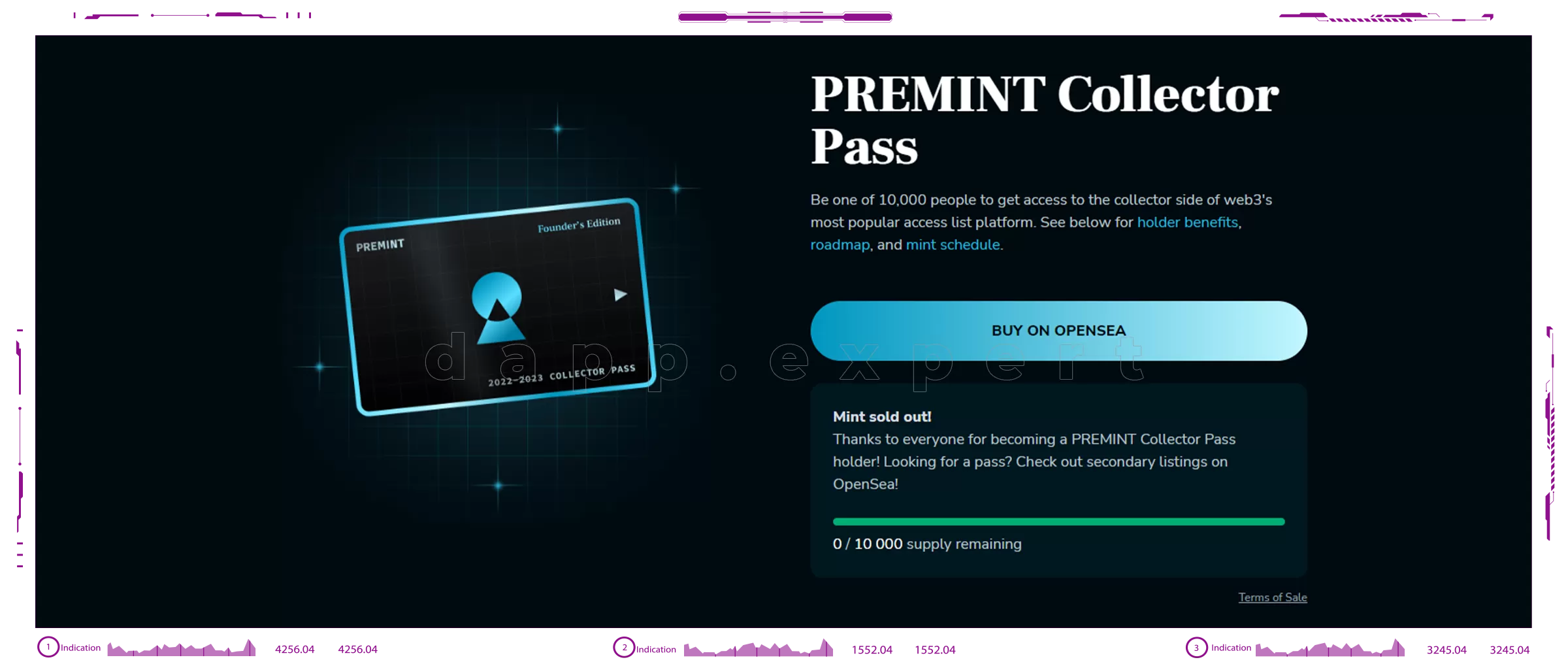 PREMINT Collector Pass dapps