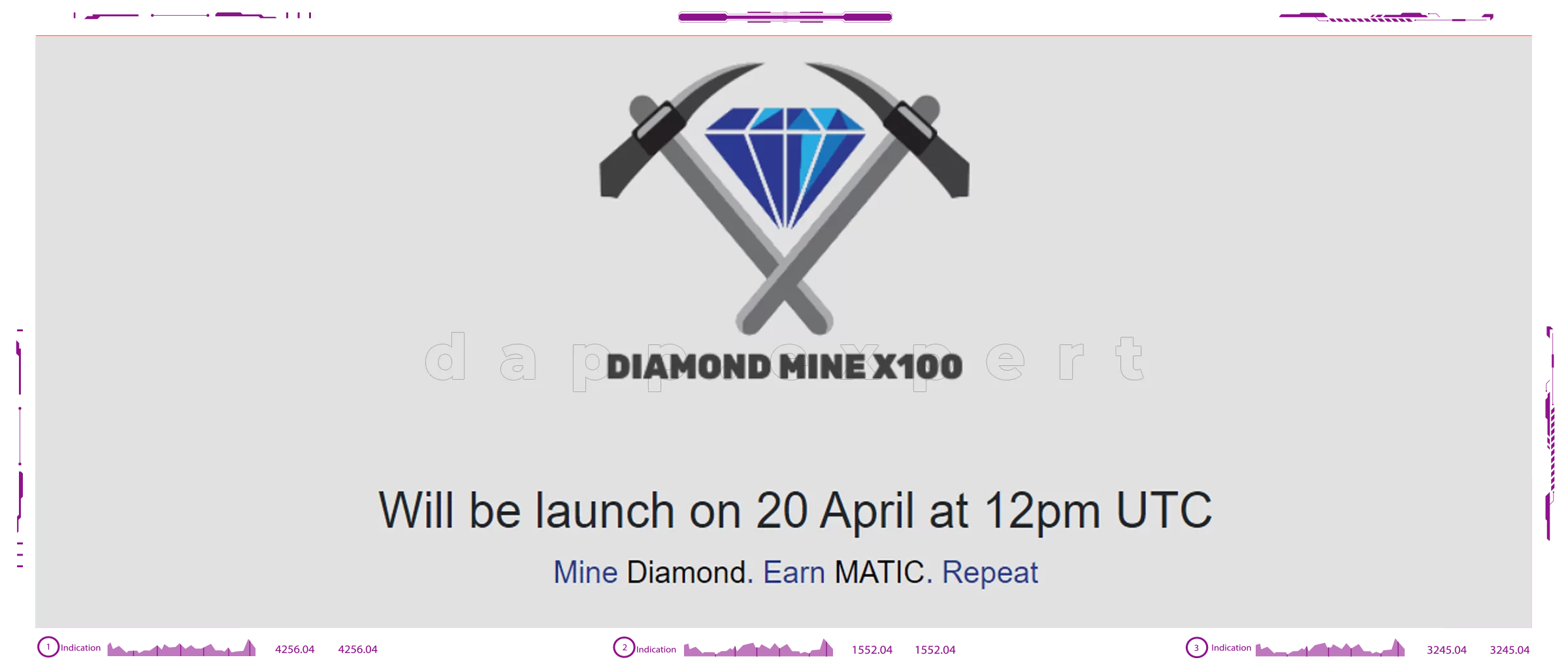 Dapp Diamond Mine X100