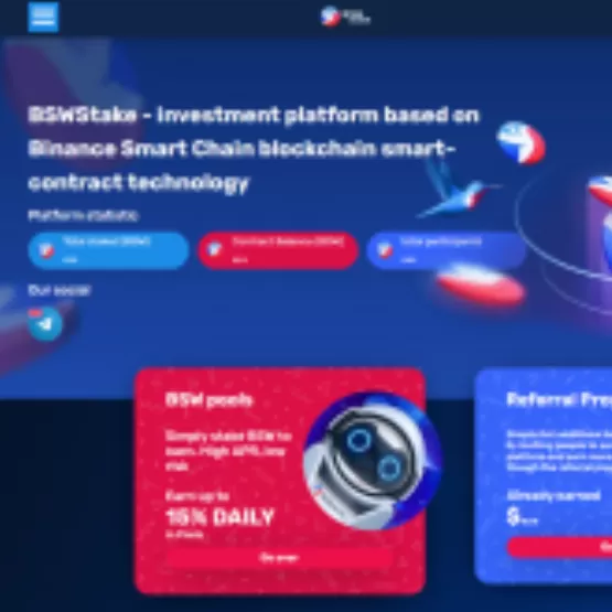 BSW STAKE  DeFi - dapp.expert