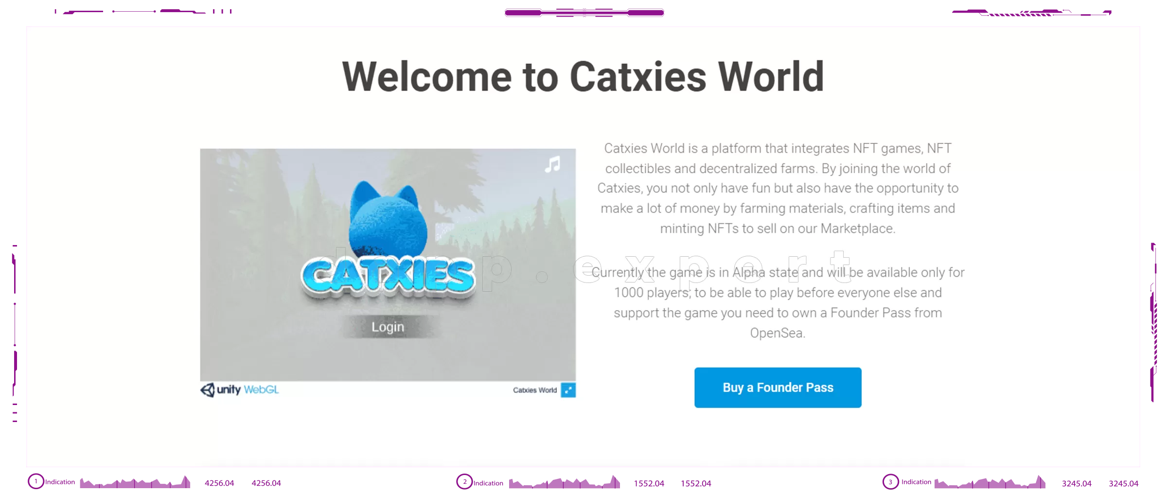 Catxies World dapps