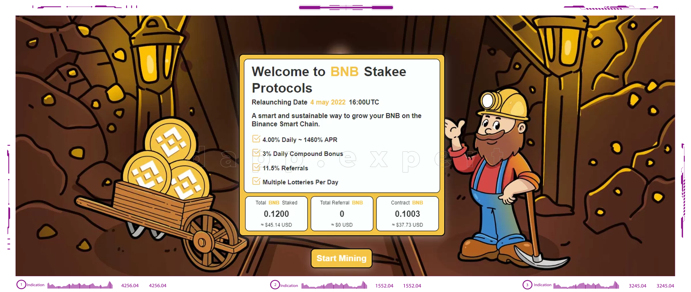 Dapps BNB STAKEE