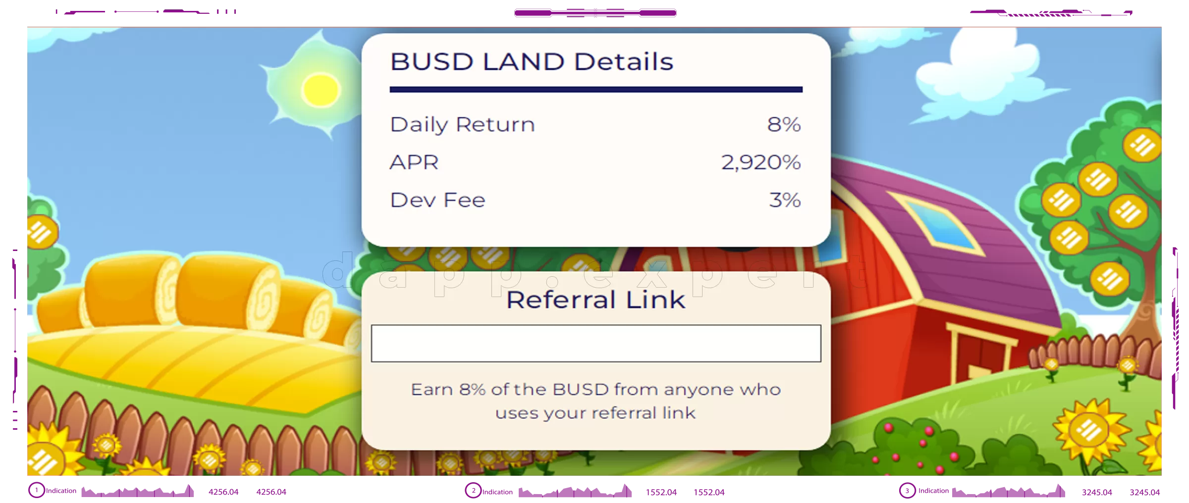 BUSD LAND dapps