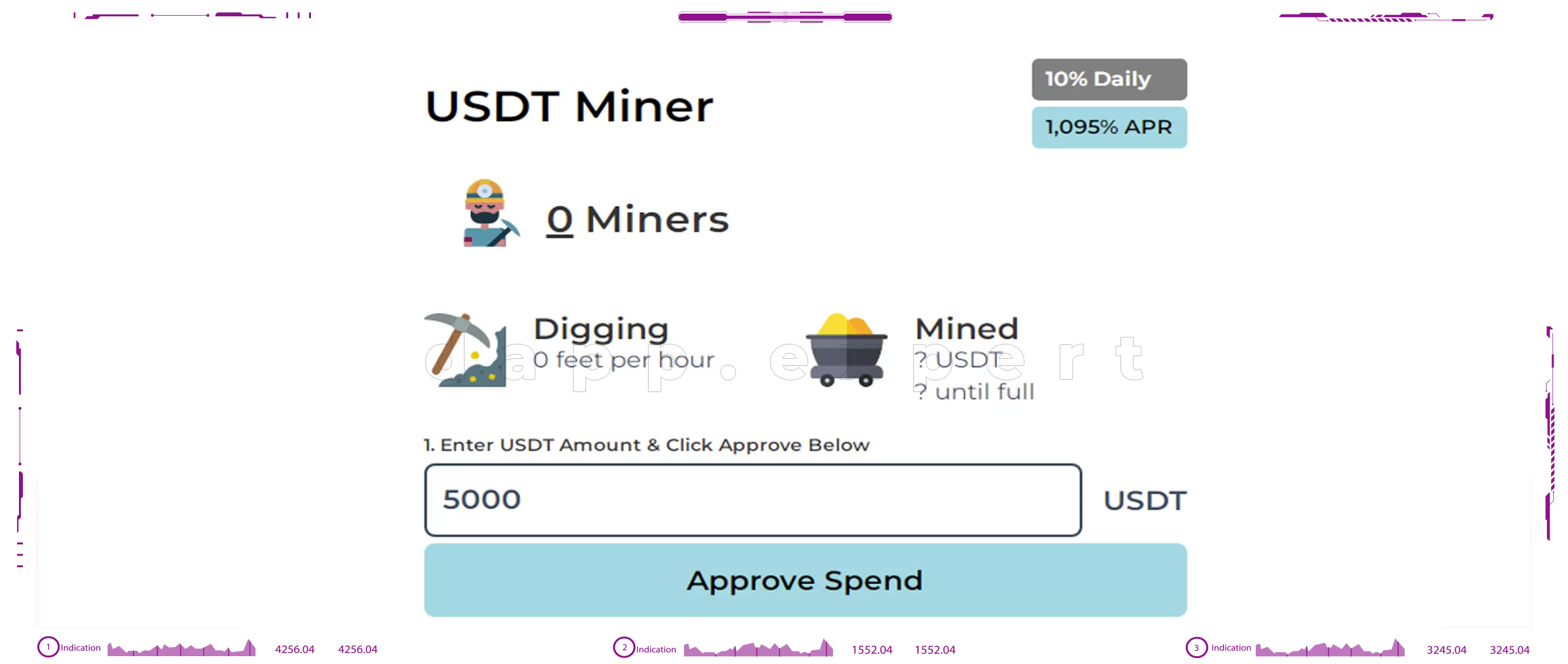 Dapp Moon USDT Miner