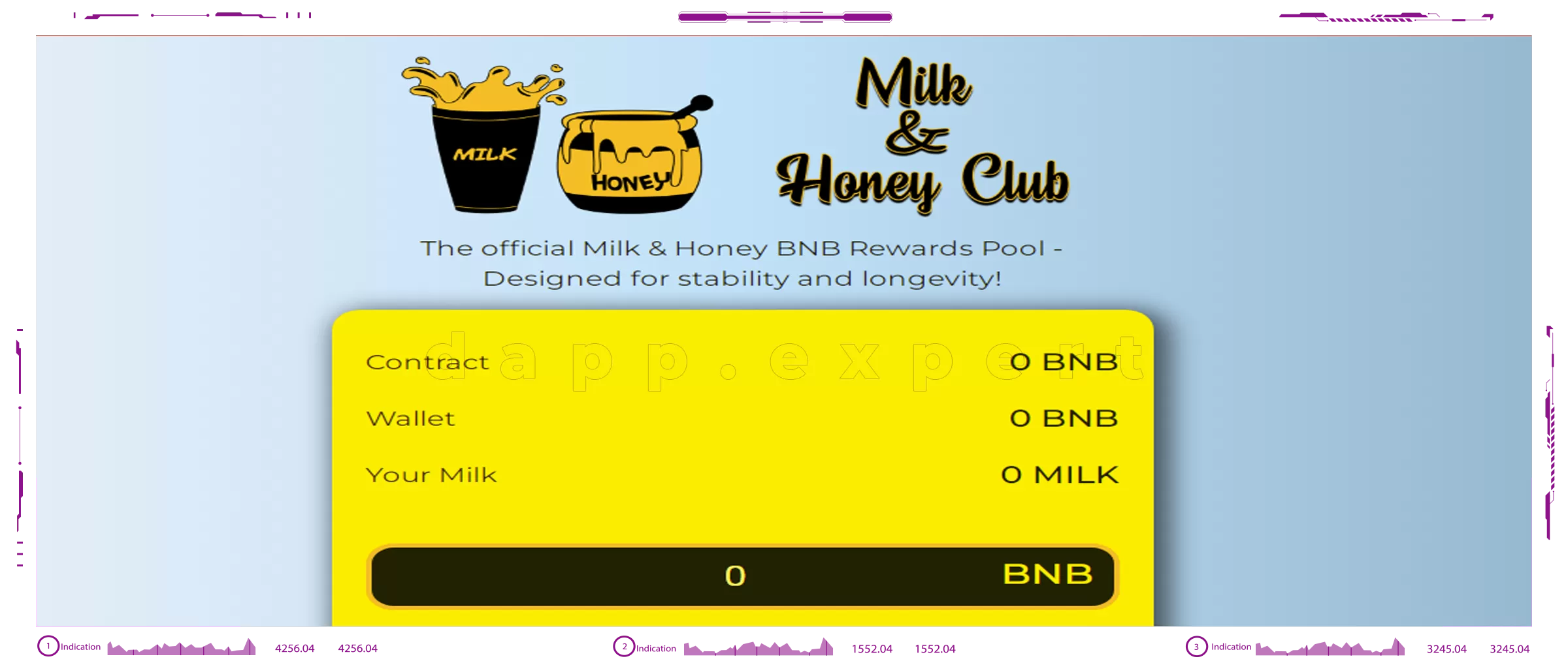 Dapp Milk & Honey Miner