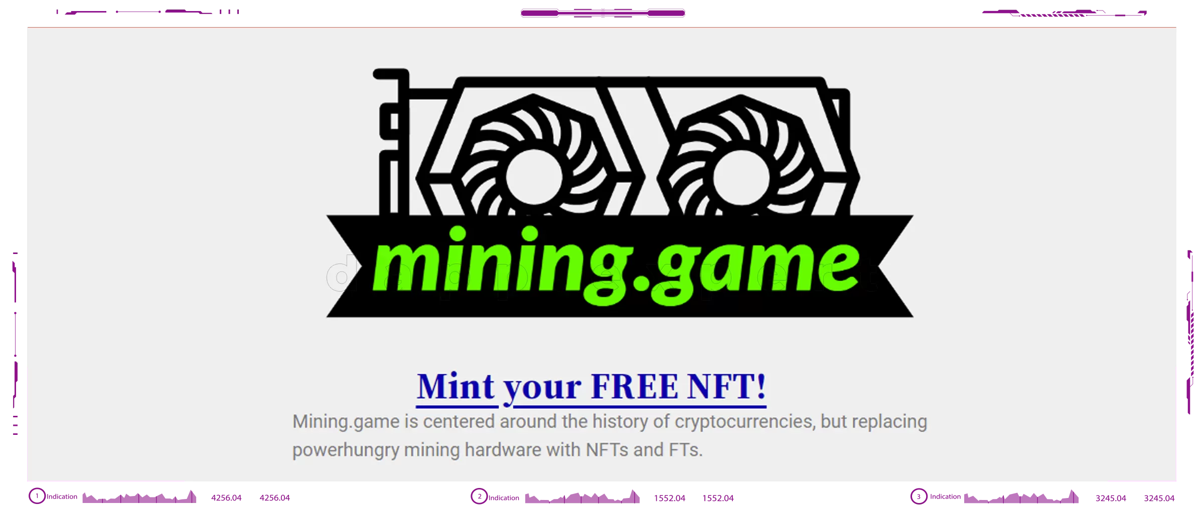 Dapp Mining Game