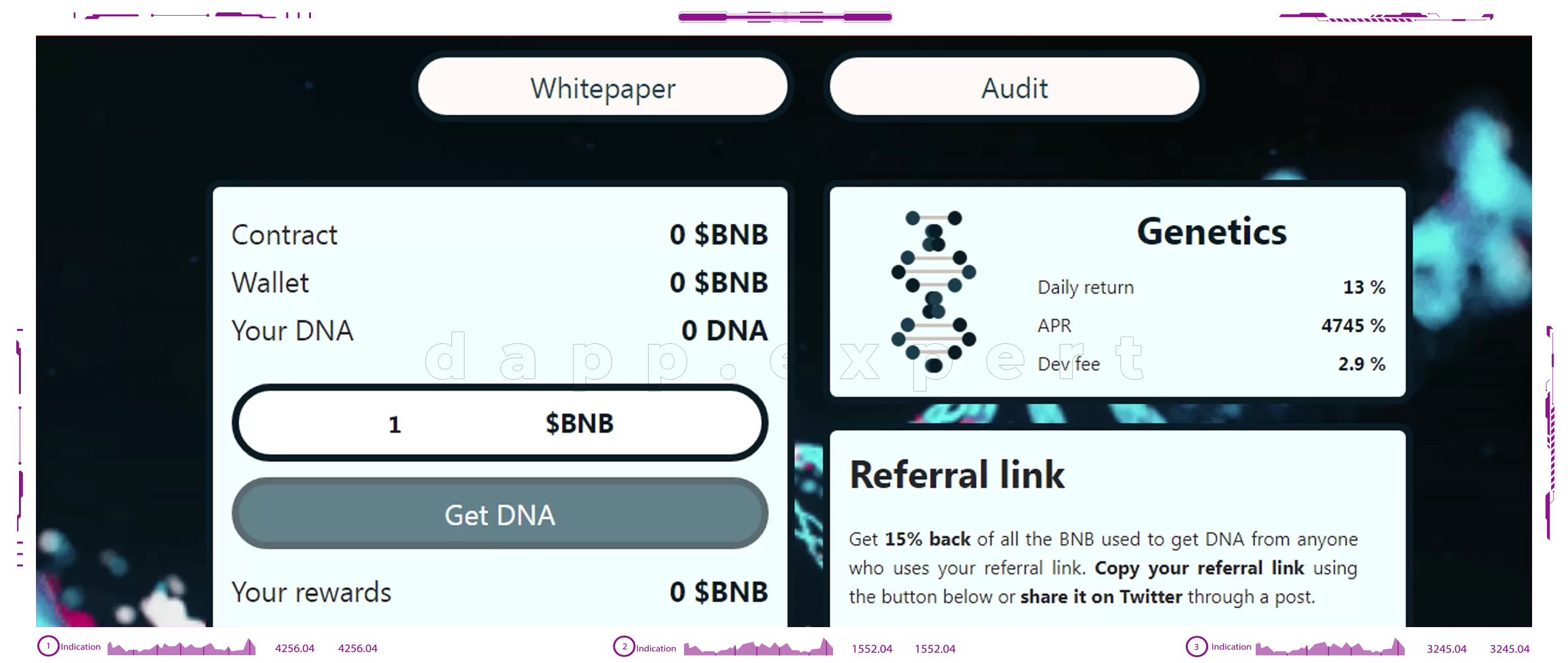 Dna Cash dapps