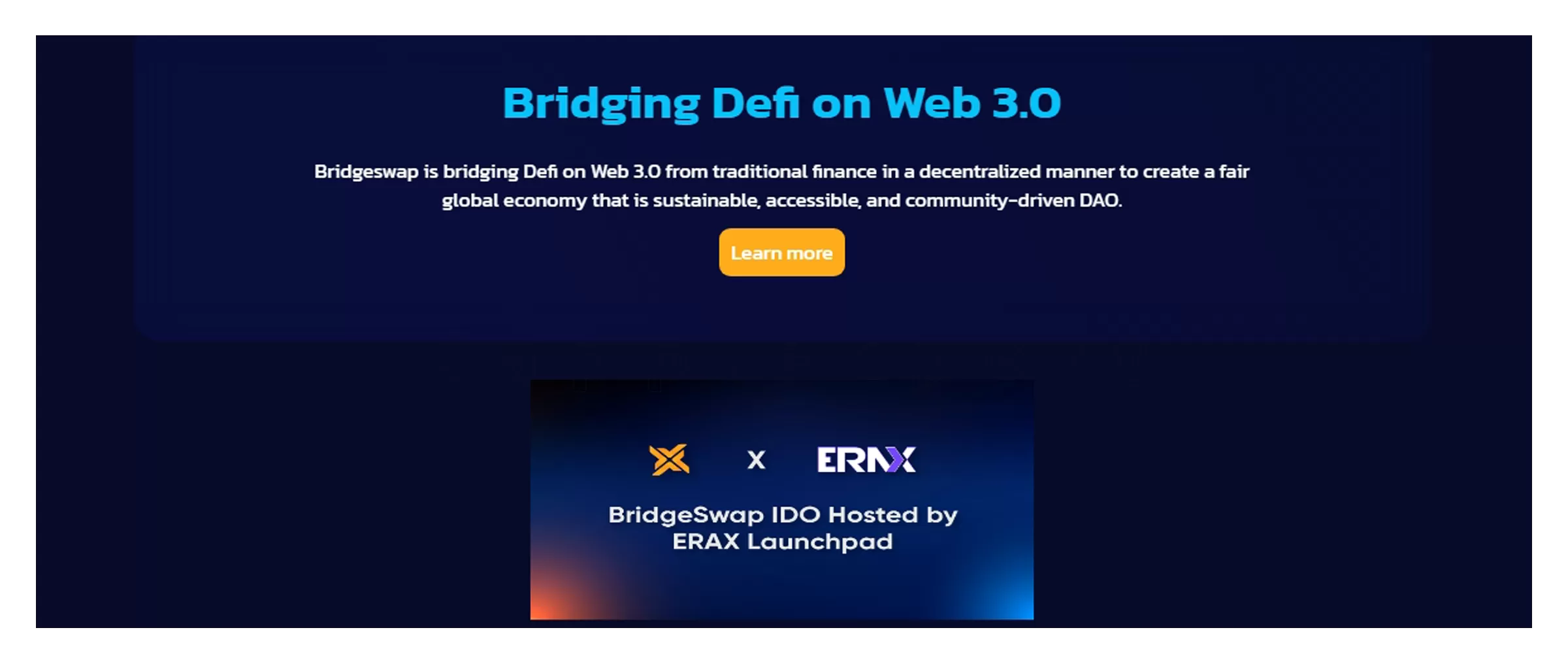 BridgeSwap dapps