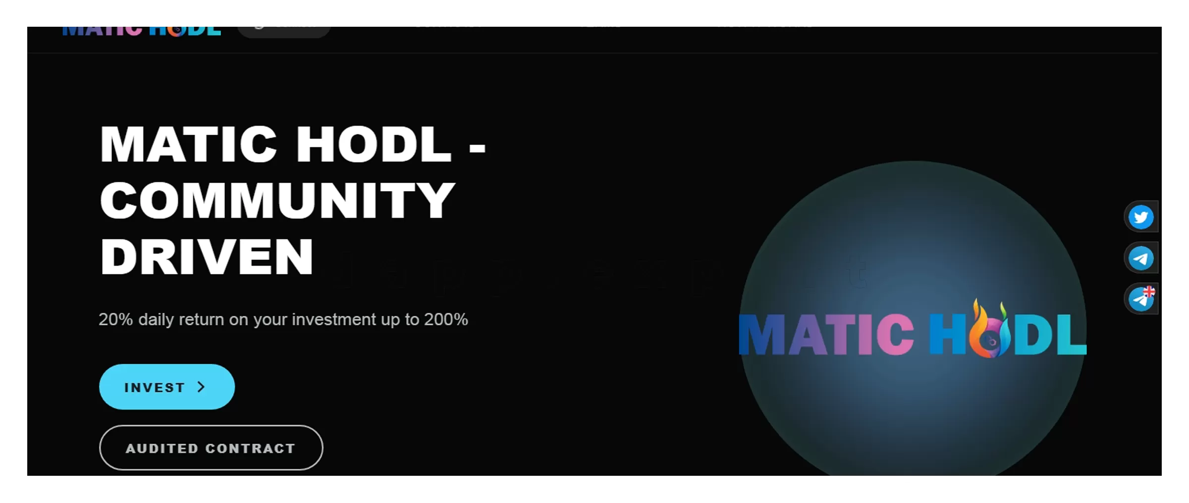 Matic Hodl dapps