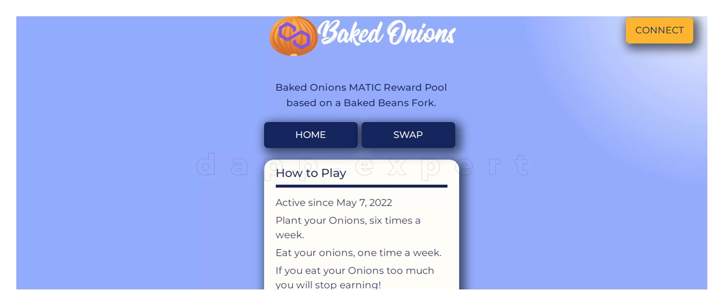 Dapp Baked Onions MATIC