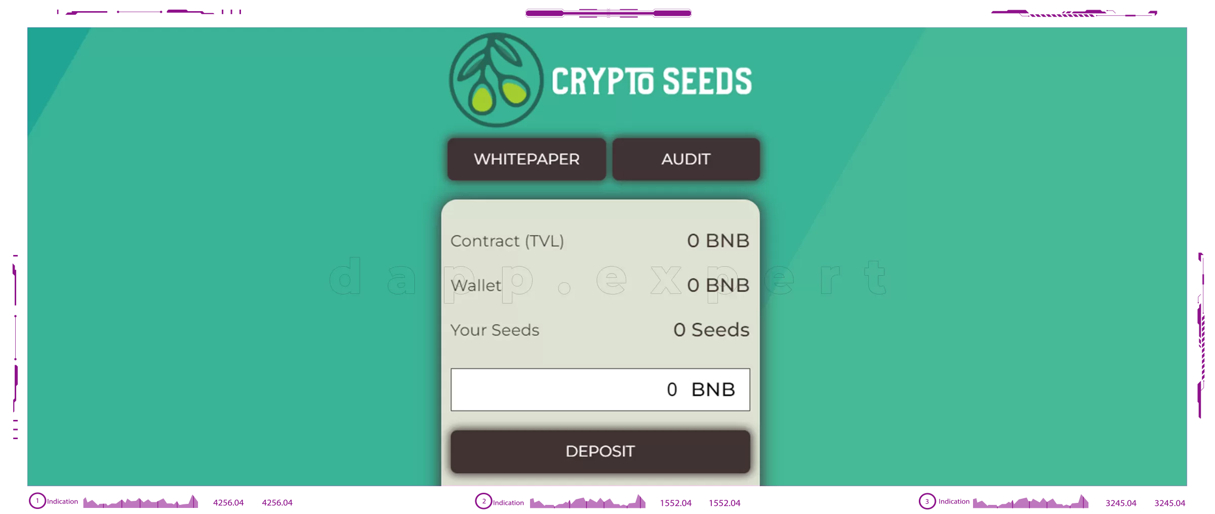 Dapp CryptoSeeds Finance