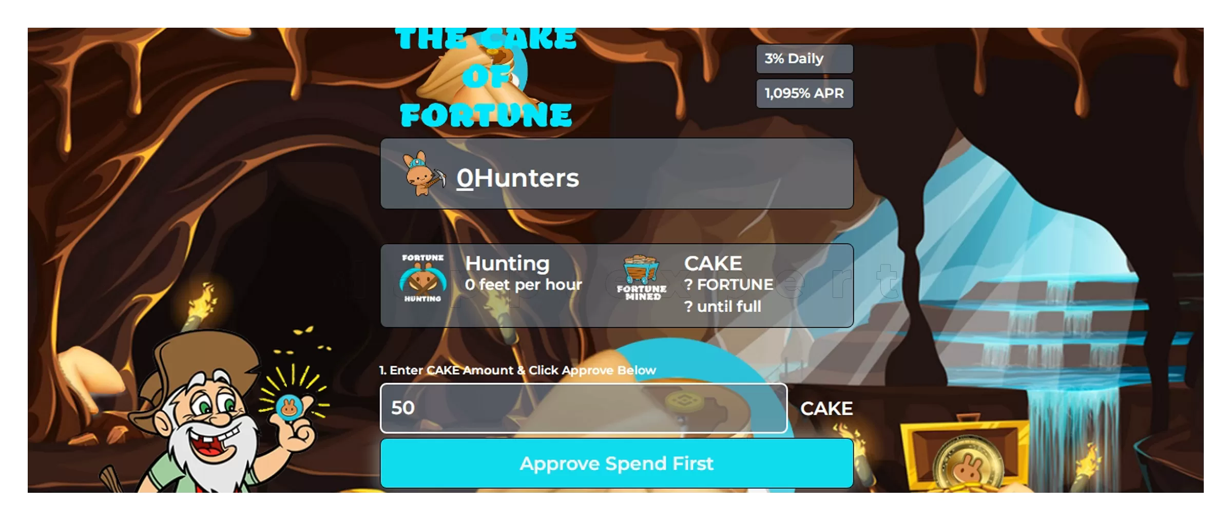 Dapp CAKE OF FORTUNE