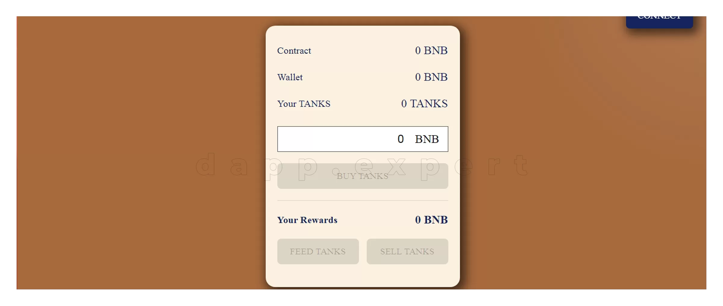 Dapp BNB Tank