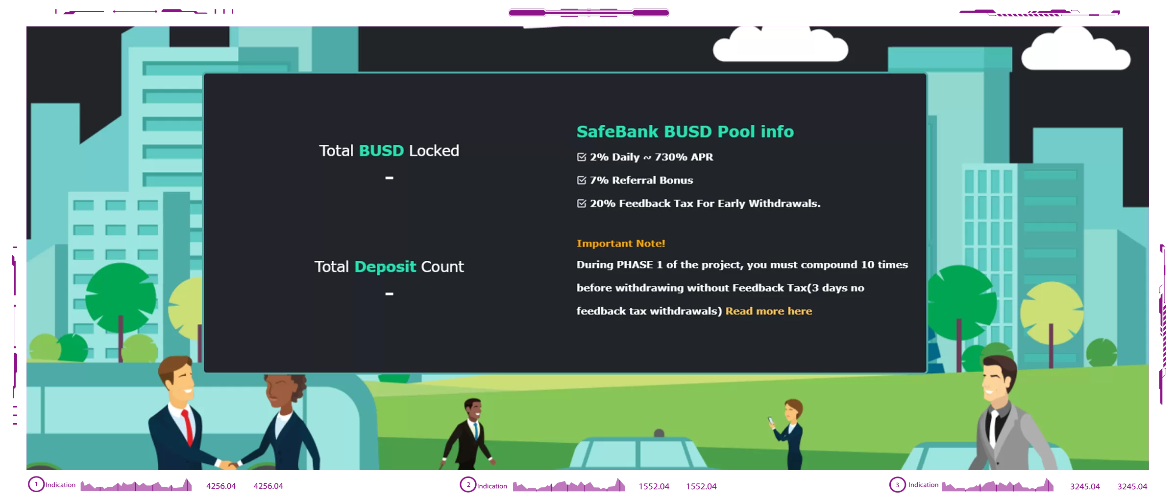 SafeBank BUSD dapps