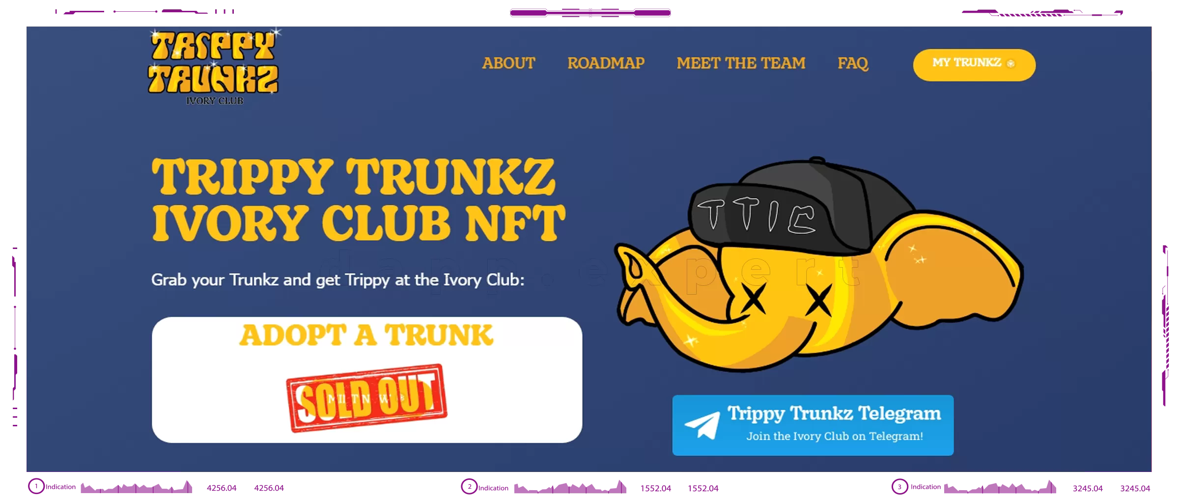 Trippy Trunkz Ivory Club dapps