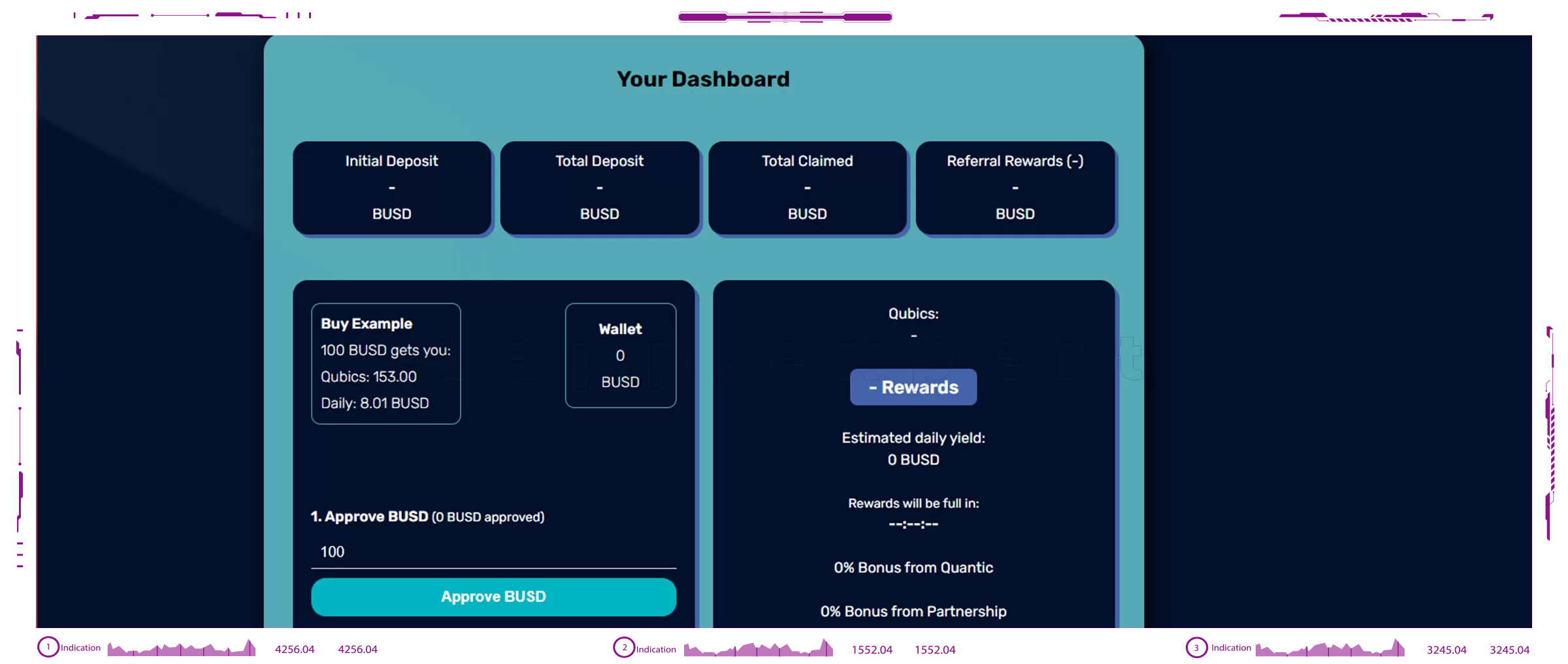 Quantic Qube dapps