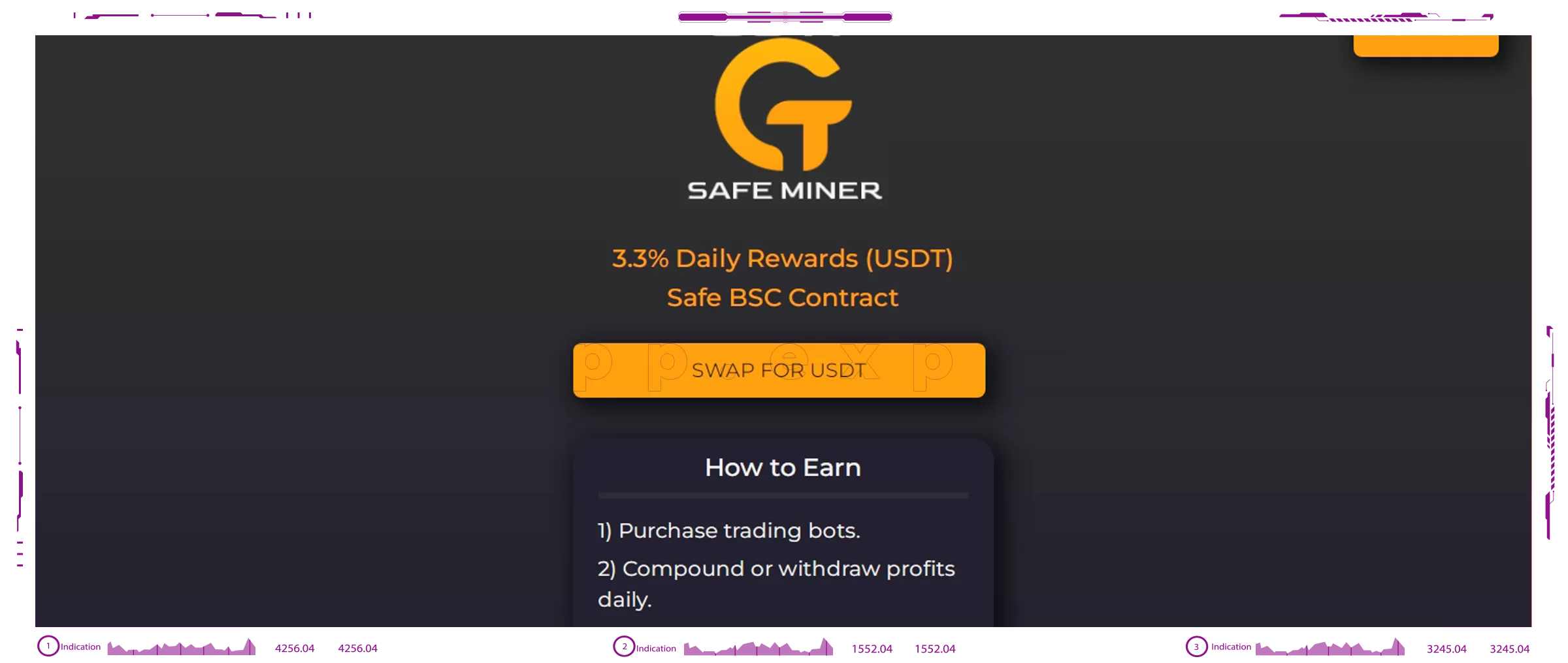 Dapp COTP Safe Miner USDT