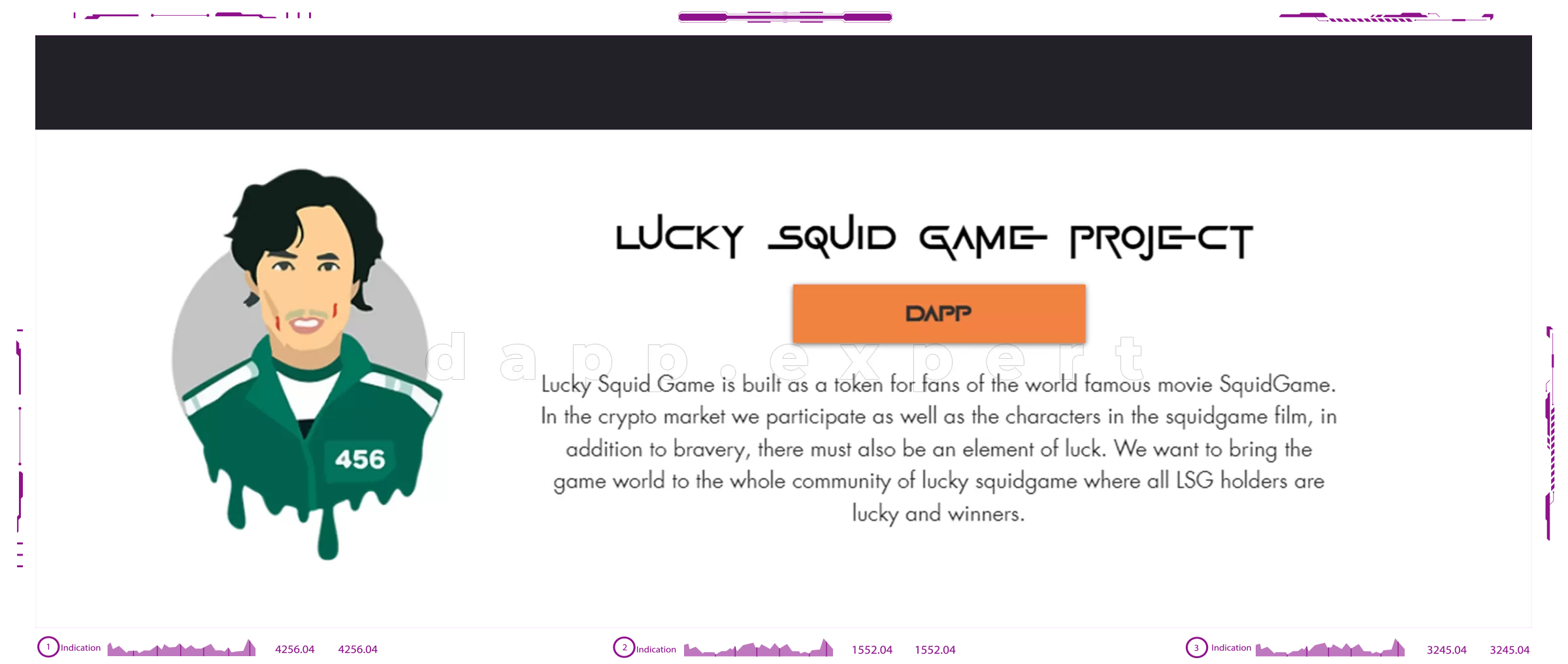Dapp Lucky Squid Game