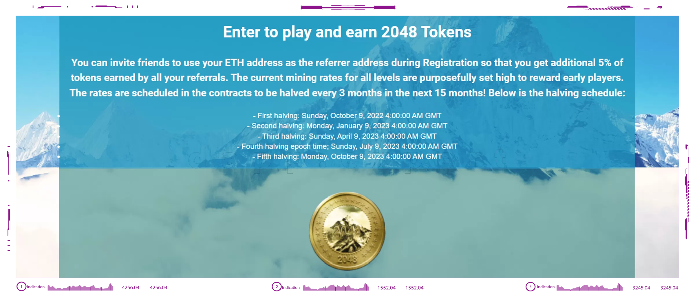 Dapp 2048 Token - Everest