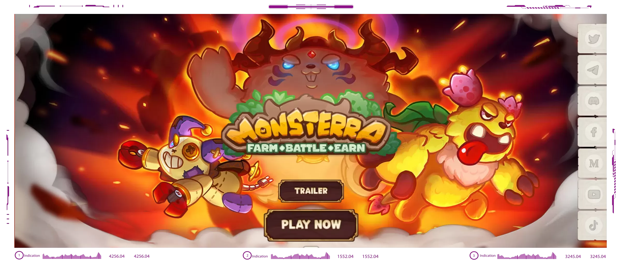 Dapp monsterra