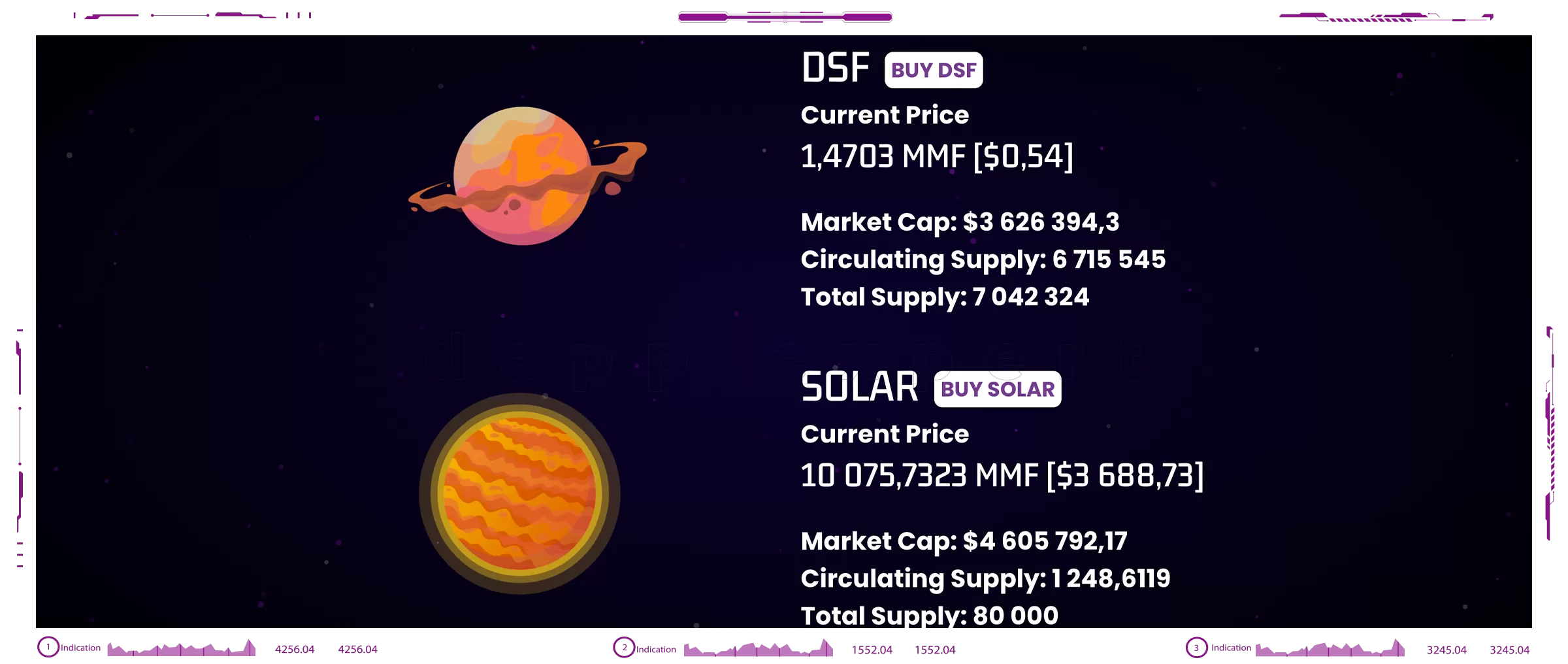 DawnStar Finance dapps