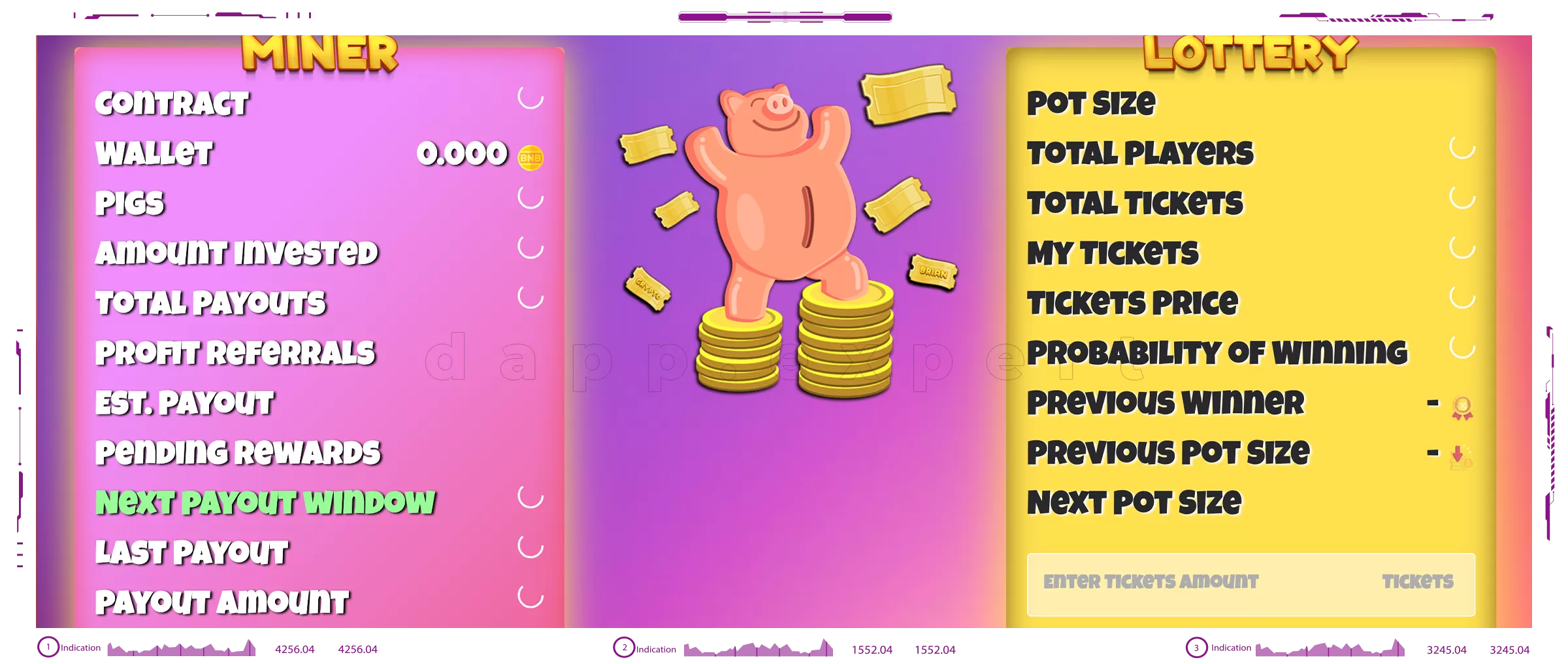 Dapp Lottery Pig Miner