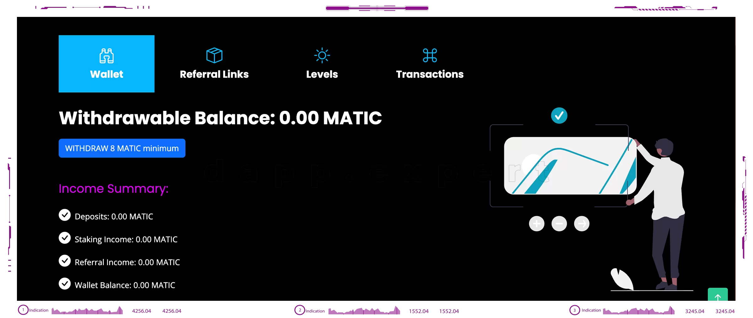 Matic Pro V2 - ROI, Token, Games dapps