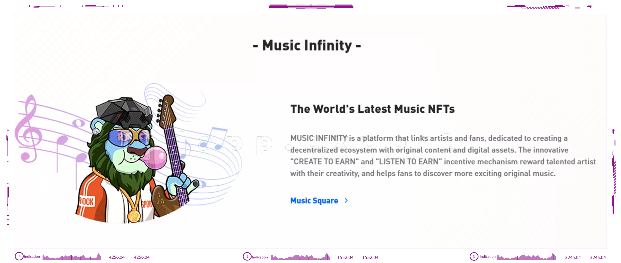 Dapp Music Infinity