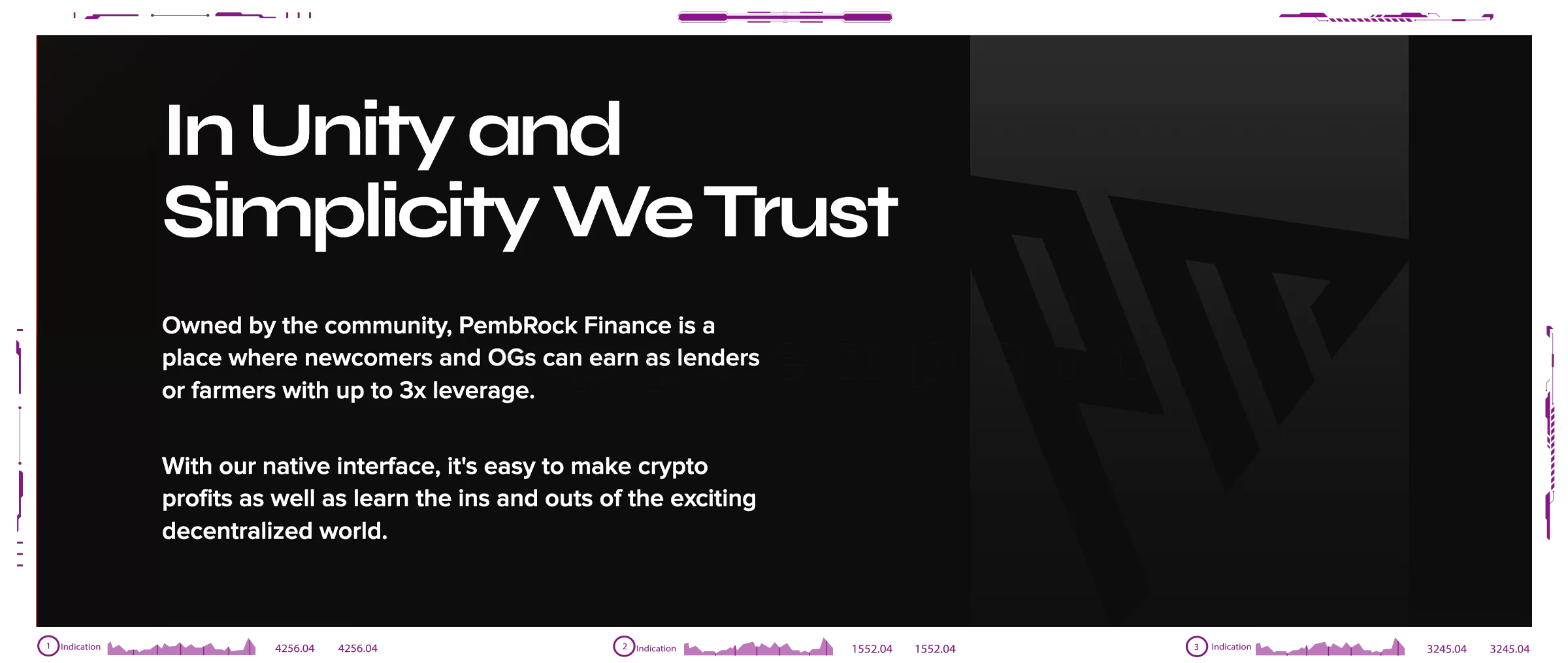 PembRock Finance dapps
