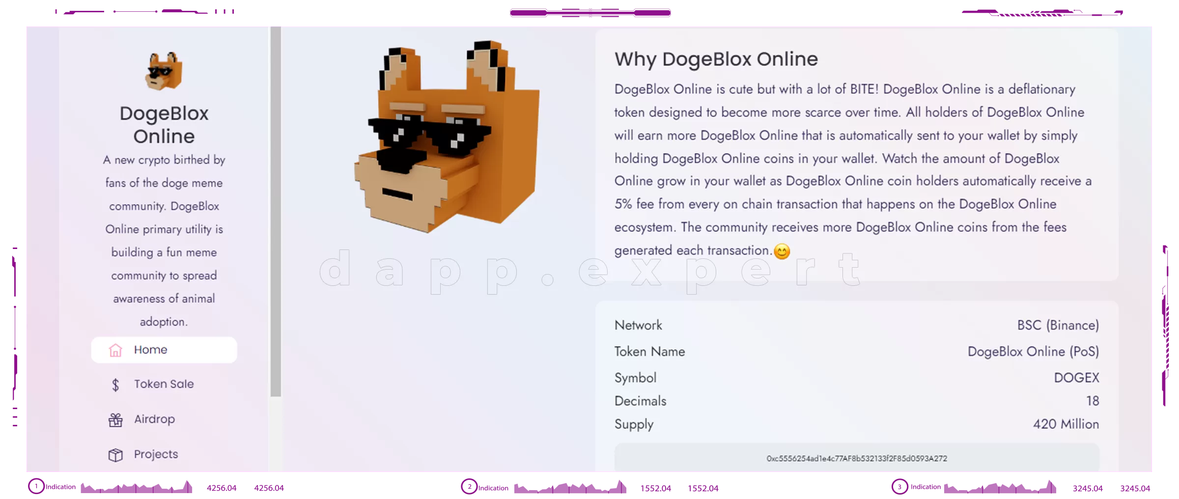 Dapp DogeBlox Online (PoS)