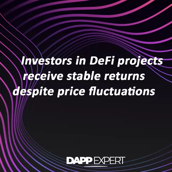 Investors in defi projects receive stable returns despite...