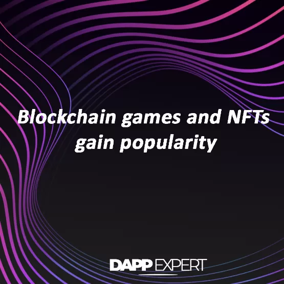Blockchain games and nfts gain popularity