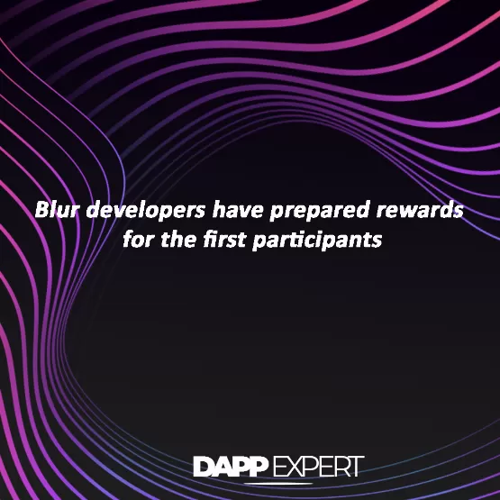Blur developers have prepared rewards for the first participants