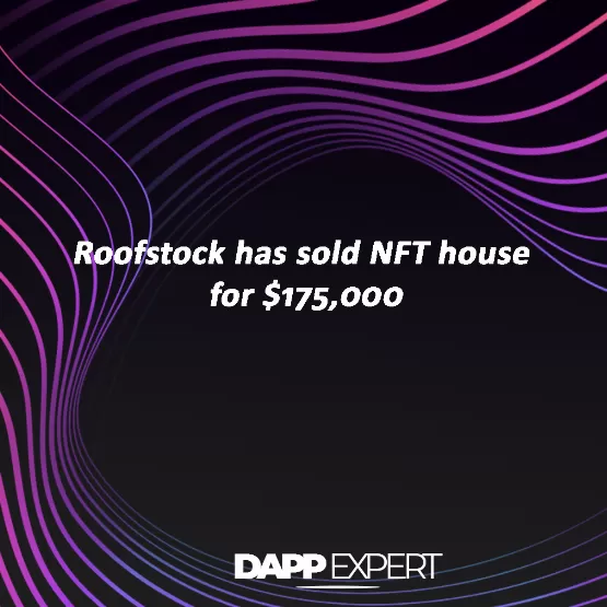 Roofstock has sold nft house for $175,000