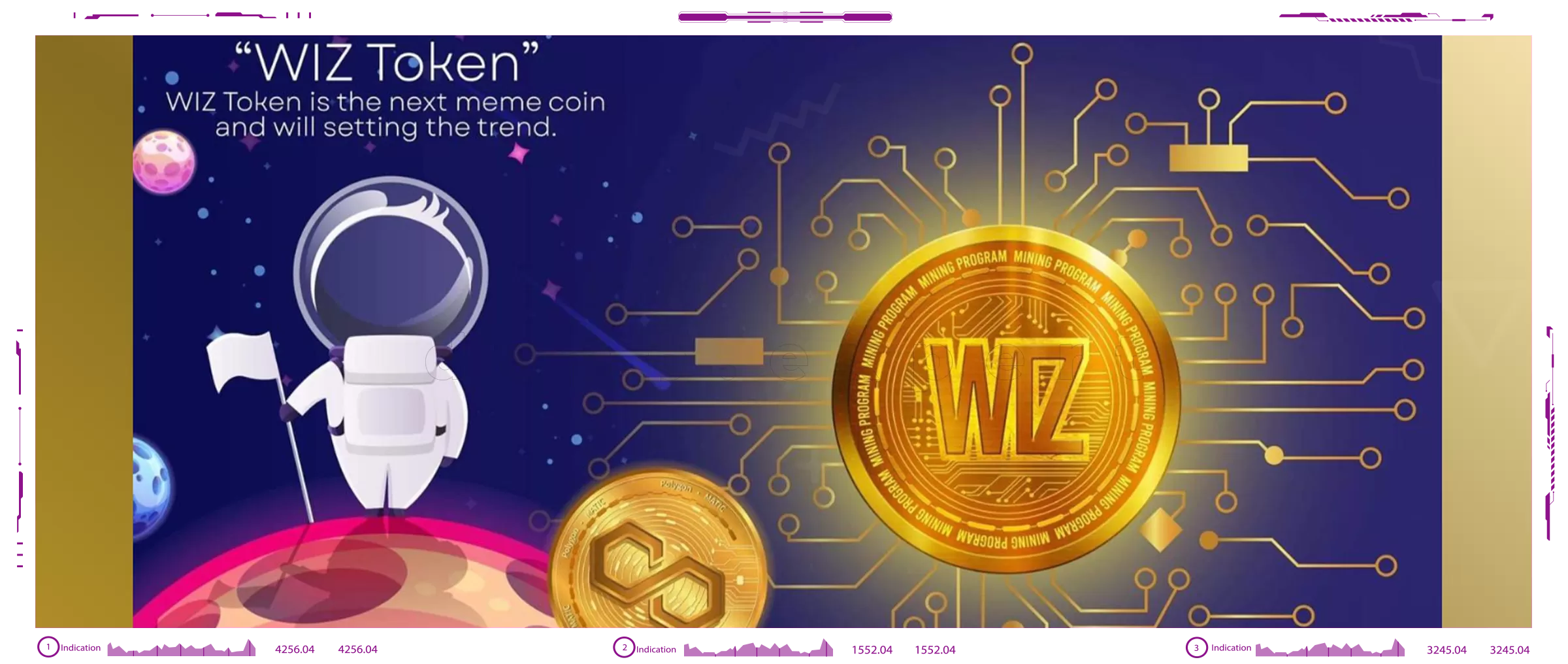 Dapps WIZ Token Mining program