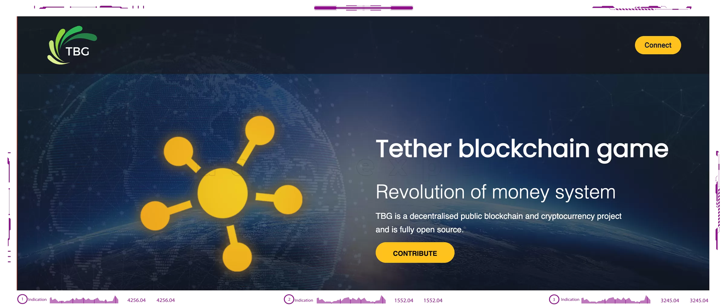 Dapp Tether blockchain game