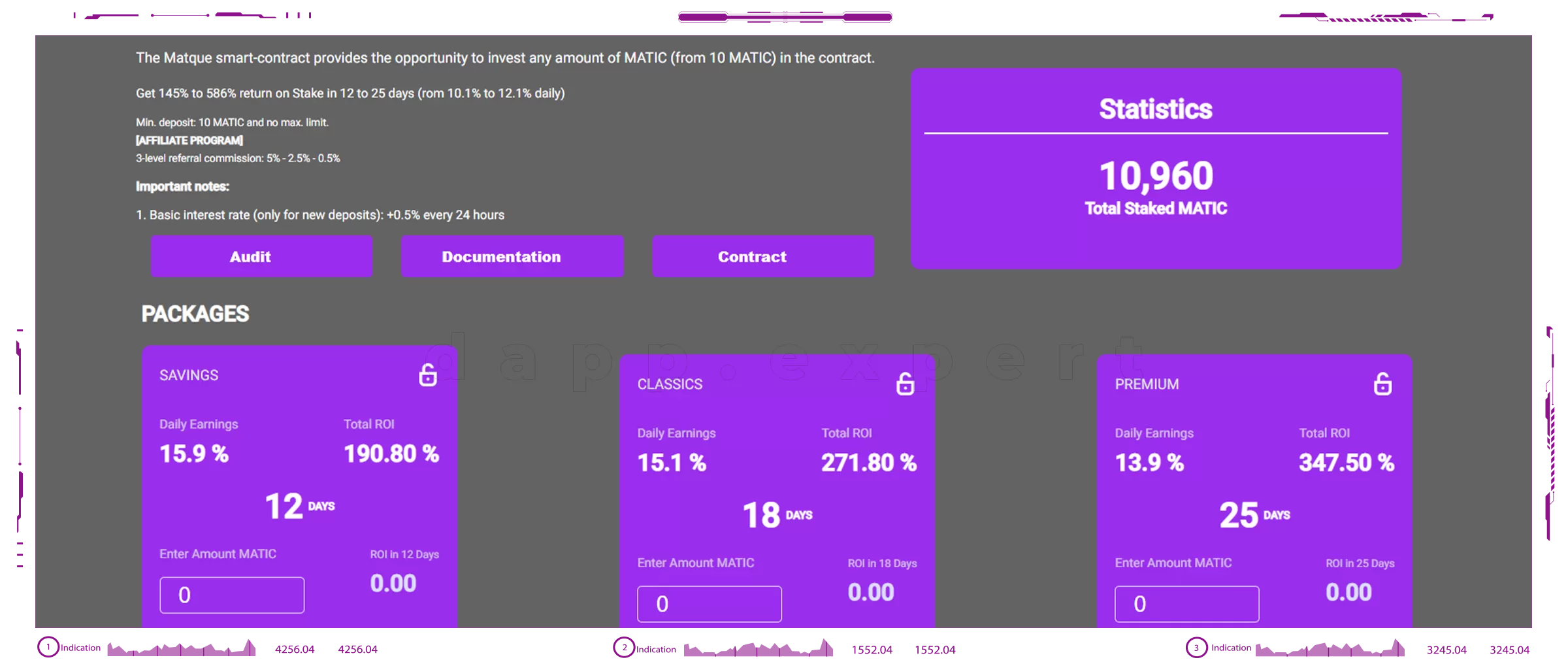 MatQue dapps