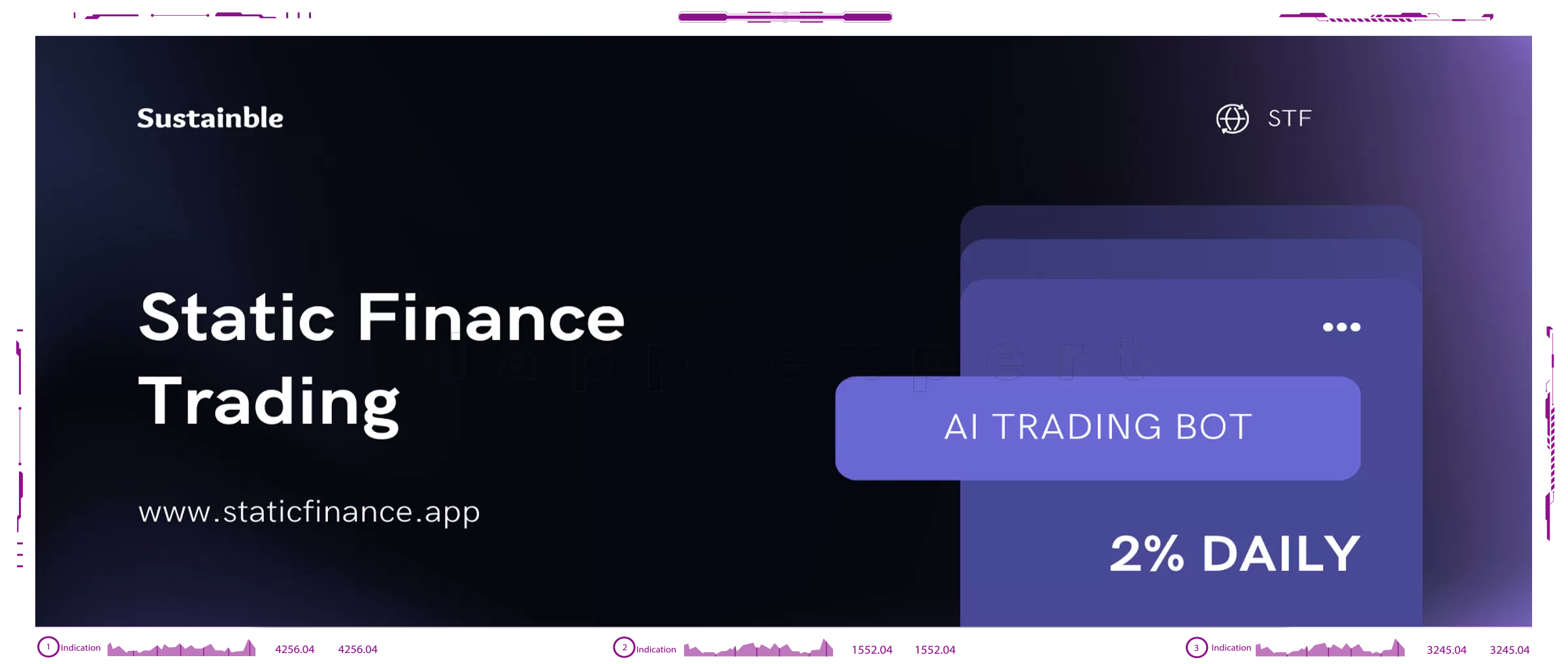 Dapp STATIC FINANCE TRADING