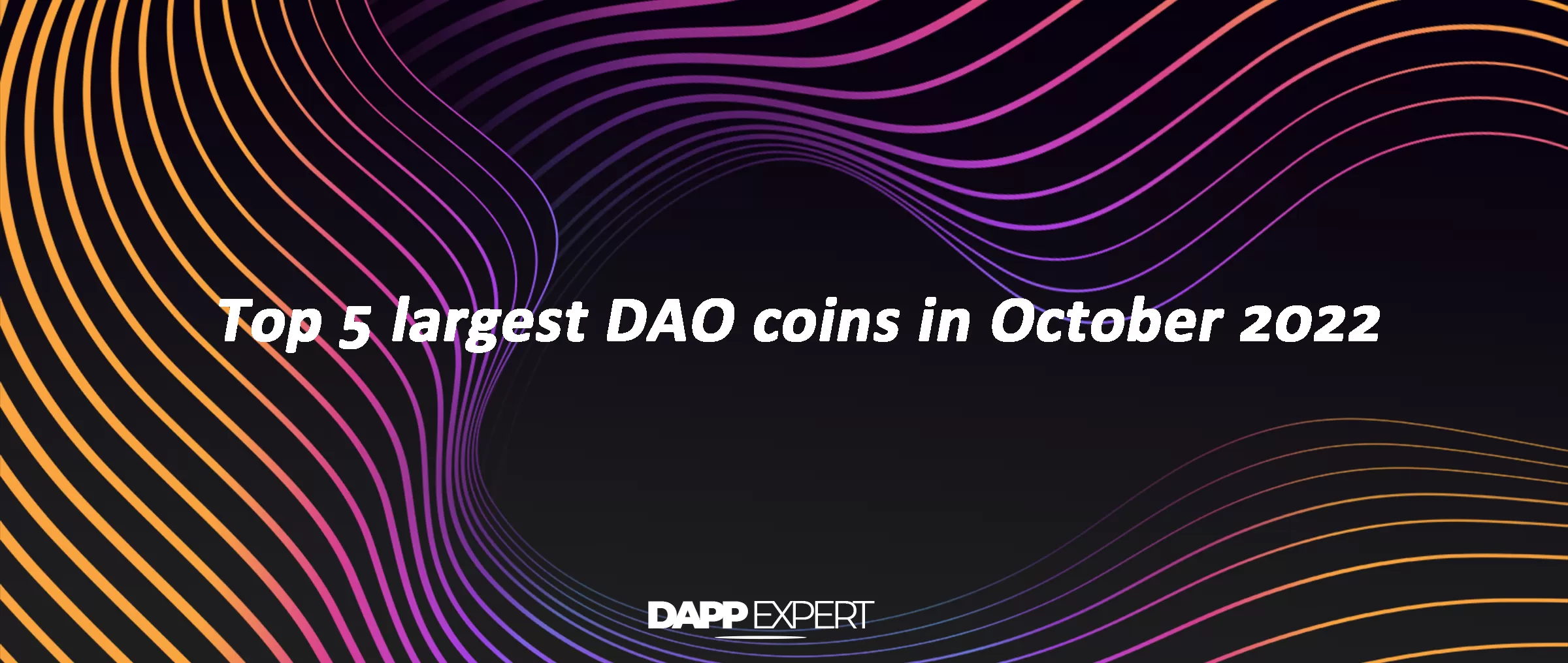 Top 5 largest DAO coins in October 2022