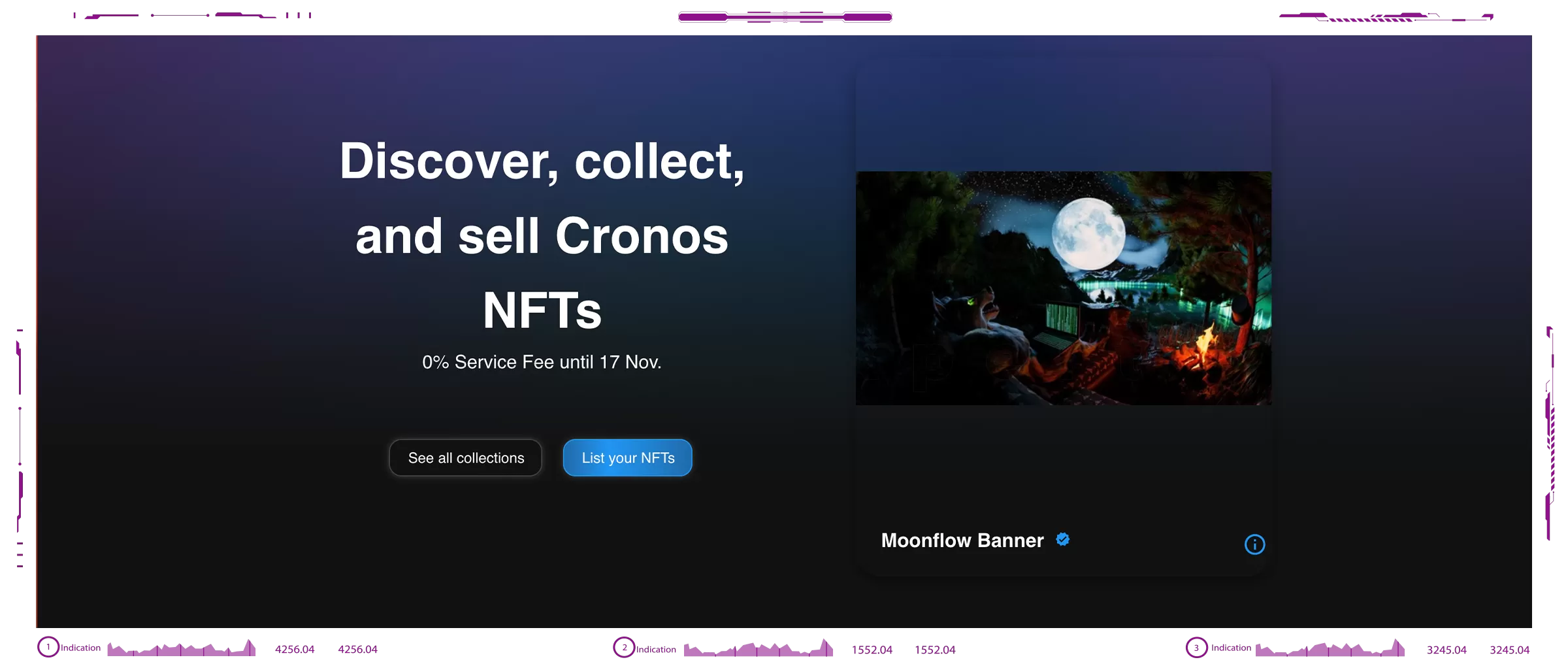 Dapp Moonflow NFT Marketplace