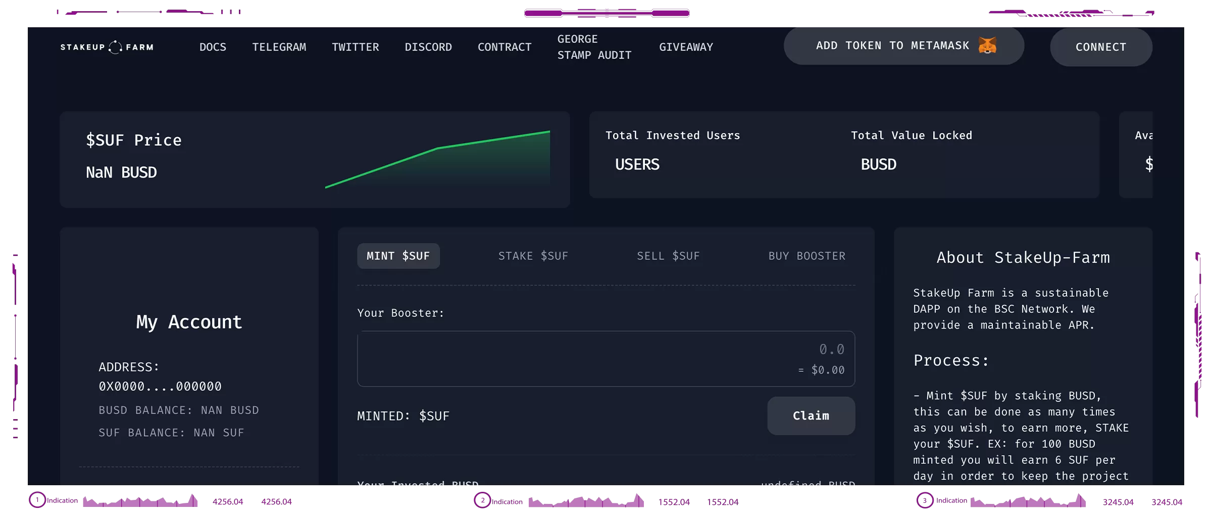 Dapp StakeUp Farm