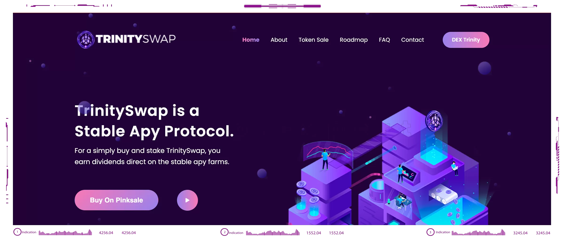 Trinity Swap - an ecosystem with various tools | DAPP.EXPERT