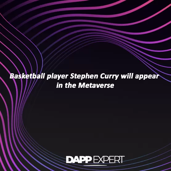 Basketball player stephen curry will appear in the metaverse