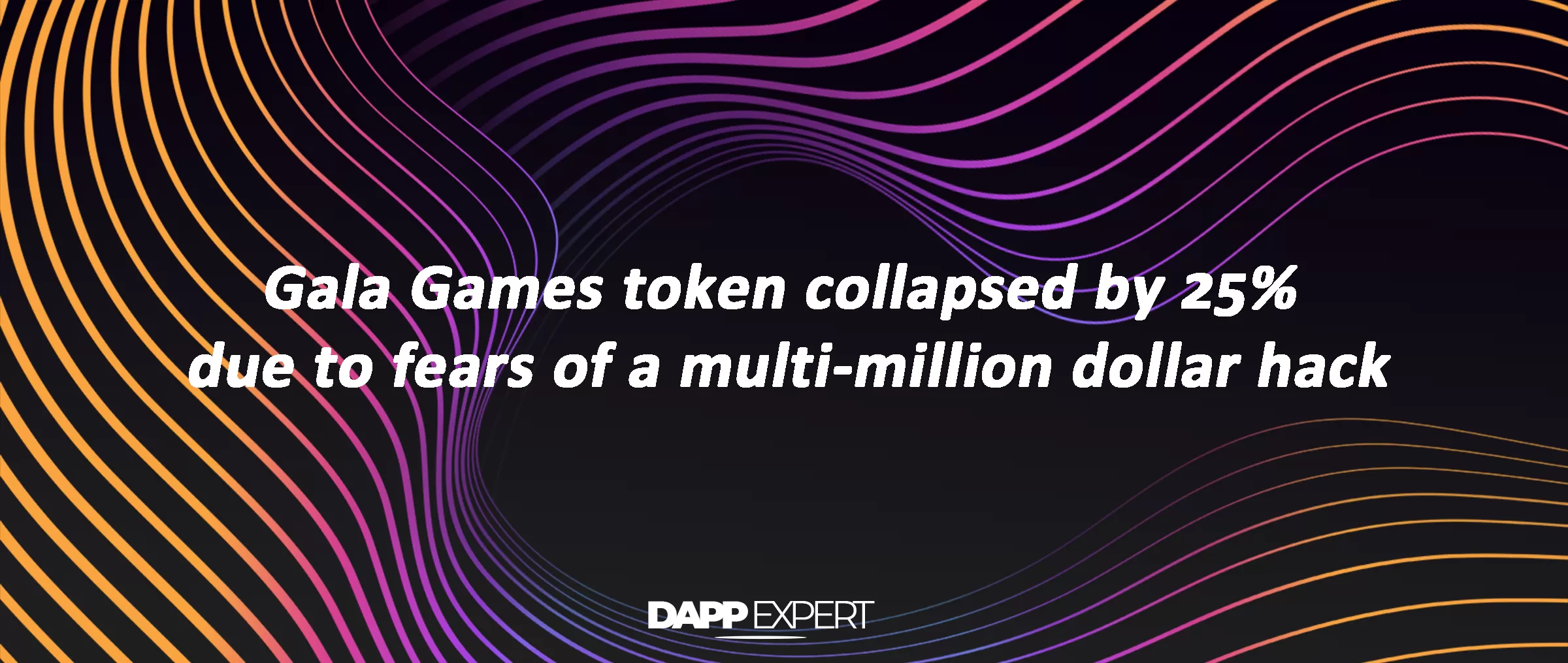 Gala Games token collapsed by 25% due to fears of a multi-million dollar hack