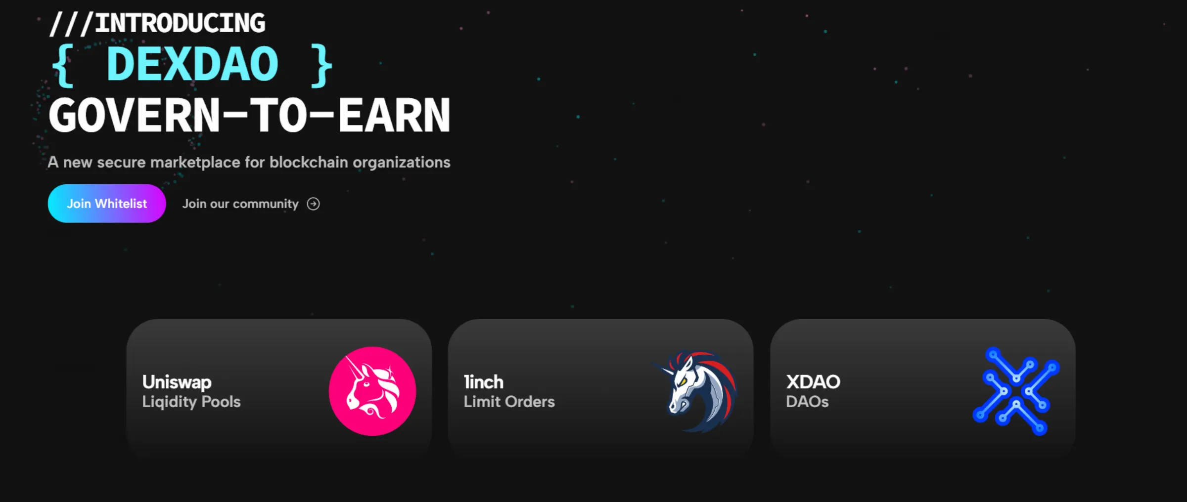 Dapp DEXDAO